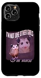 iPhone 11 Pro funny Possum, Possum I’m not like