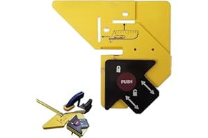 Trim Carpentry Aid, Trim Reveal Tool, Woodworking Square Protractor, Multi-Angle Measuring Ruler, Precision Measuring & Miter
