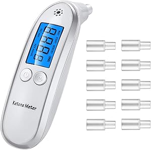 Ketone Meter, Ketone Breath Analyzer with Digital Readings for Dietitian Testing
