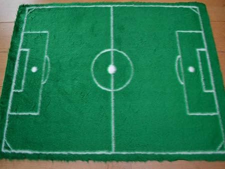 Rugs Supermarket Tappeto Antiscivolo Con Disegno Di Campo Da Calcio Lavabile In Lavatrice In Materiale Simile Al Vello Di Pecora Perfetto Per Bambini Dimensioni 77 X 110 Cm Amazon It Casa E Cucina