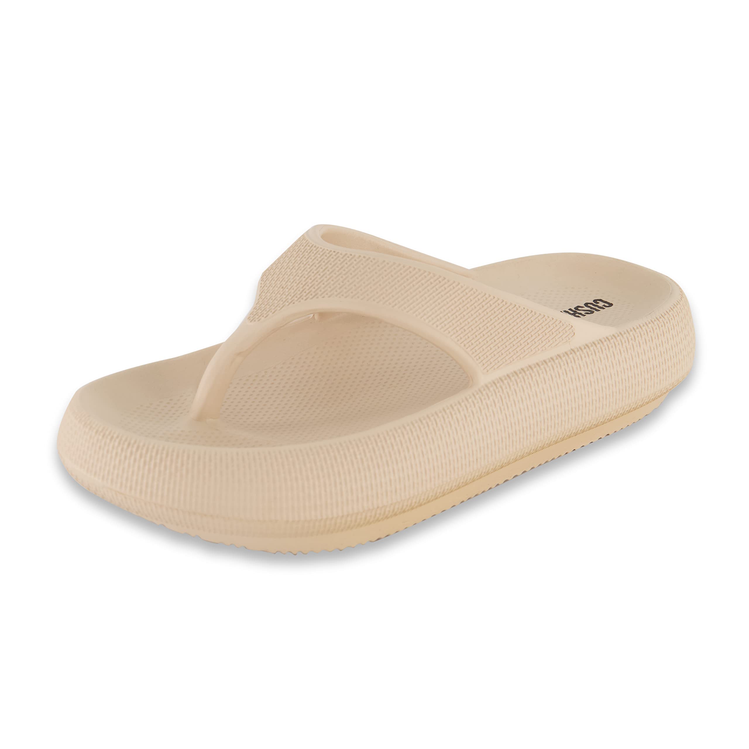 CUSHIONAIRE Women's Fling recovery cloud pool slides sandal with +Comfort