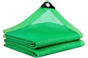 BeGrit Shade Cloth for Garden 50% 6x10ft with Grommets Sunblock Sun Mesh UV Resistant Net for Plants,Greenhouse,Patio,Chicken Coop(Green)