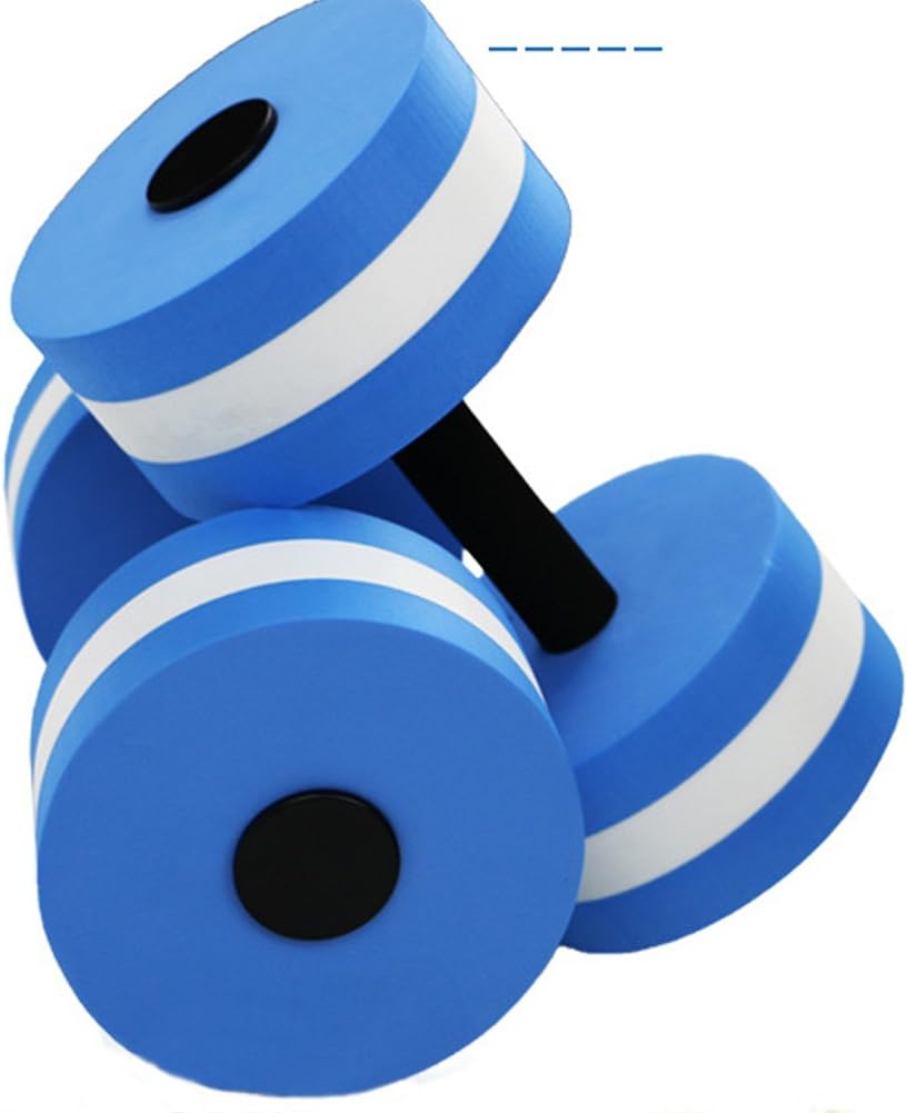 PoeHXtyy Water Aerobic Exercise Foam Dumbbells Pool Resistance Water Fitness Exercises Equipment for Weight Loss