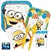 Despicable Me Minions Party Supplies Pack - Tableware for 16 Guests - Dinner Plates, Dessert Plates, Napkins, Cutlery, Cups
