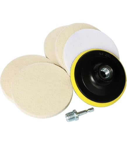 Glass Polish 6 Inch (150mm) Universal Backing Pad With M14x2 Thread For - View #8