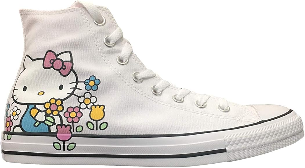 converse chuck taylor all star lo hello kitty fashion sneakers