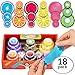 Slime Putty Toy Kit 18pc Multi Pack. Magic Crystal Scented Fruit Themed, Super Stretch Gel Soft, Water Based Toy Set. Fluffy for Kids, Adults, Birthdays, Parties. Stress Relief, Non-Toxic.