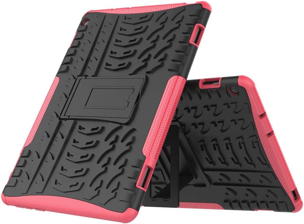 for Huawei Media Pad M5 Lite 10.1" Case,Heavy Duty Armor Table Cases Dual Layer TPU Hybrid Impact Shockproof Cover (Display Screen 10.1 Inch)