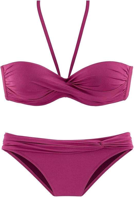 bandeau bikini set damen