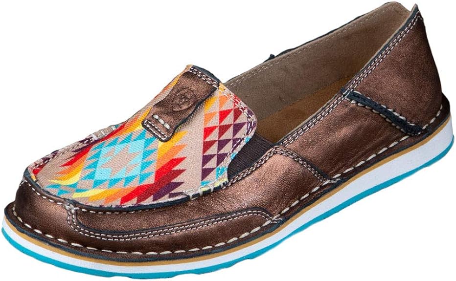 ARIAT Copper Metallic Rainbow Aztec Cruisers