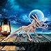 JOYIN Halloween Decoration 14” Pose-N-Stay Dragon Skeleton Plastic Bones with Posable Joints for Pose Skeleton Prop Indoor/Outdoor Spooky Scene Party Favors Décor.