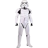 Deluxe Adult Star Wars Stormtrooper Costume - Includes Jumpsuit with Mask, Gloves & Hood for Halloween Cosplay