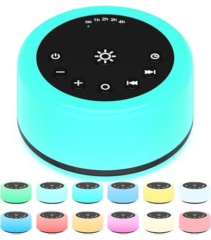 Witte Noise Machine - Slaaphulp Met Bluetoo?h Luidspreker Met Witte Noise Machine - Slaaphulp Met Bluetoo?h Luidspreker Met