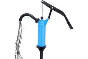 LUCKYSLYCYC 55 Gallon Drum Pump,Barrel Pump Manual Lever Action Barrel Pump for Diesel,Kerosene, Motor Oil Transfer (7131-FANG-2)