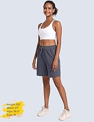 MAGCOMSEN Hiking Shorts for Women with Pockets