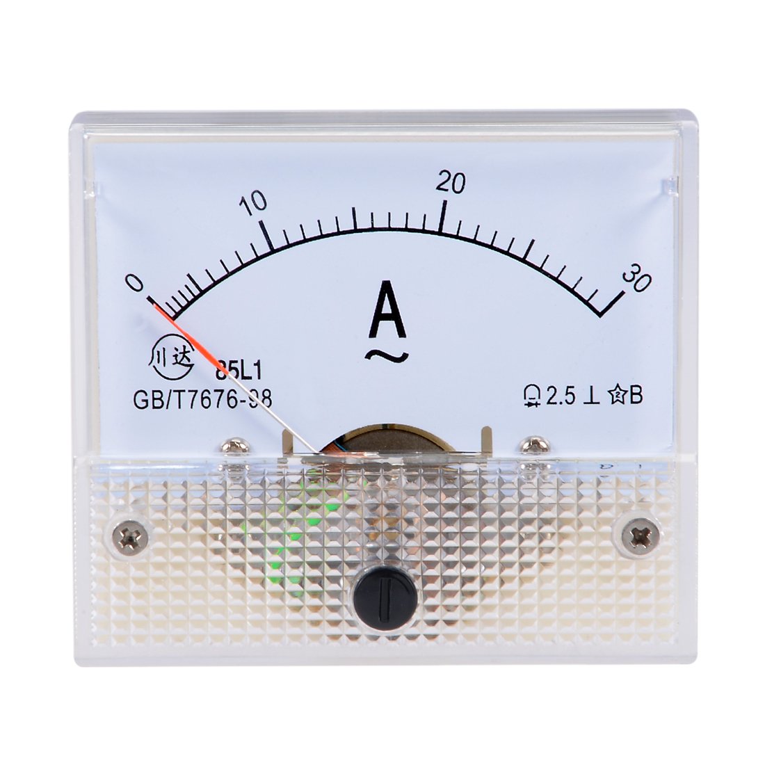 Sourcingmap AC 0-30A Analog Panel Ammeter Gauge Ampere Current Meter 85L1