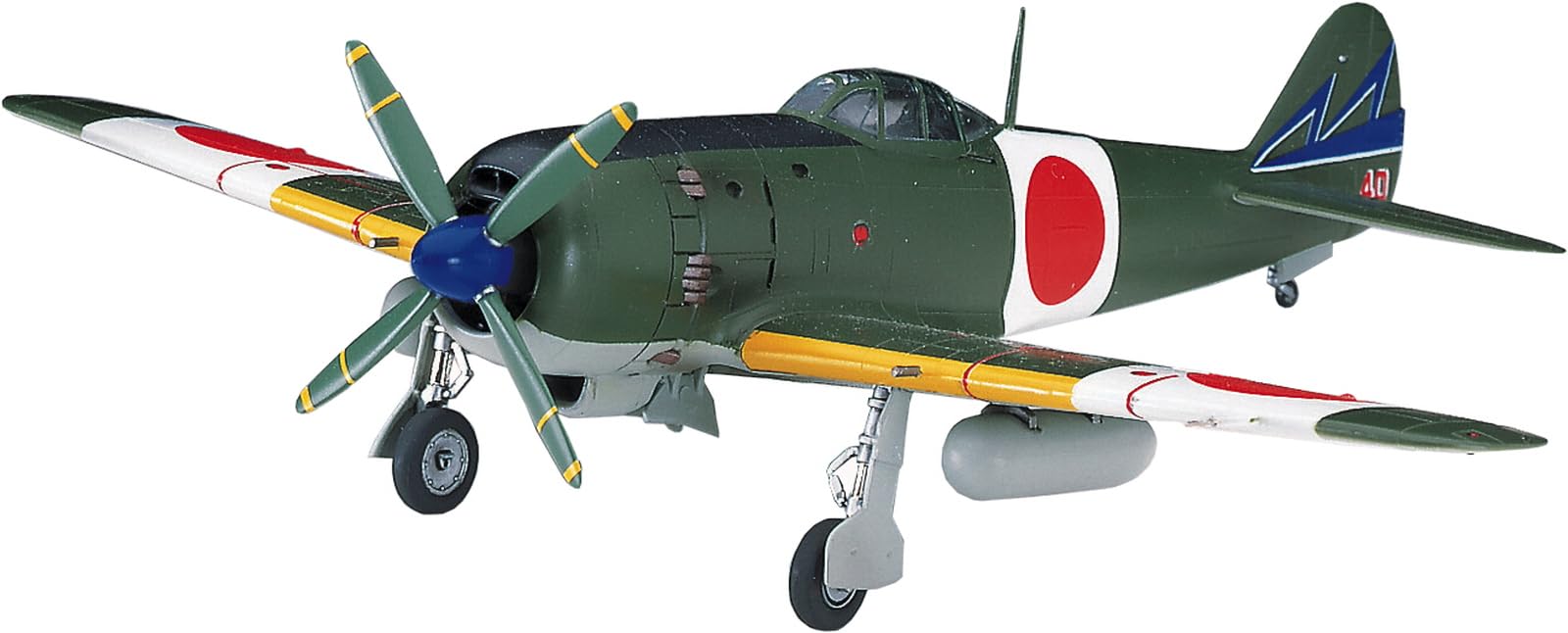 Hasegawa 1:72 Scale KI-84 Frank Hayate Model Kit