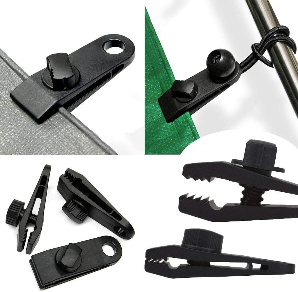 XXXVV Reusable Heavy Duty Linoleum Clip Screw Clips