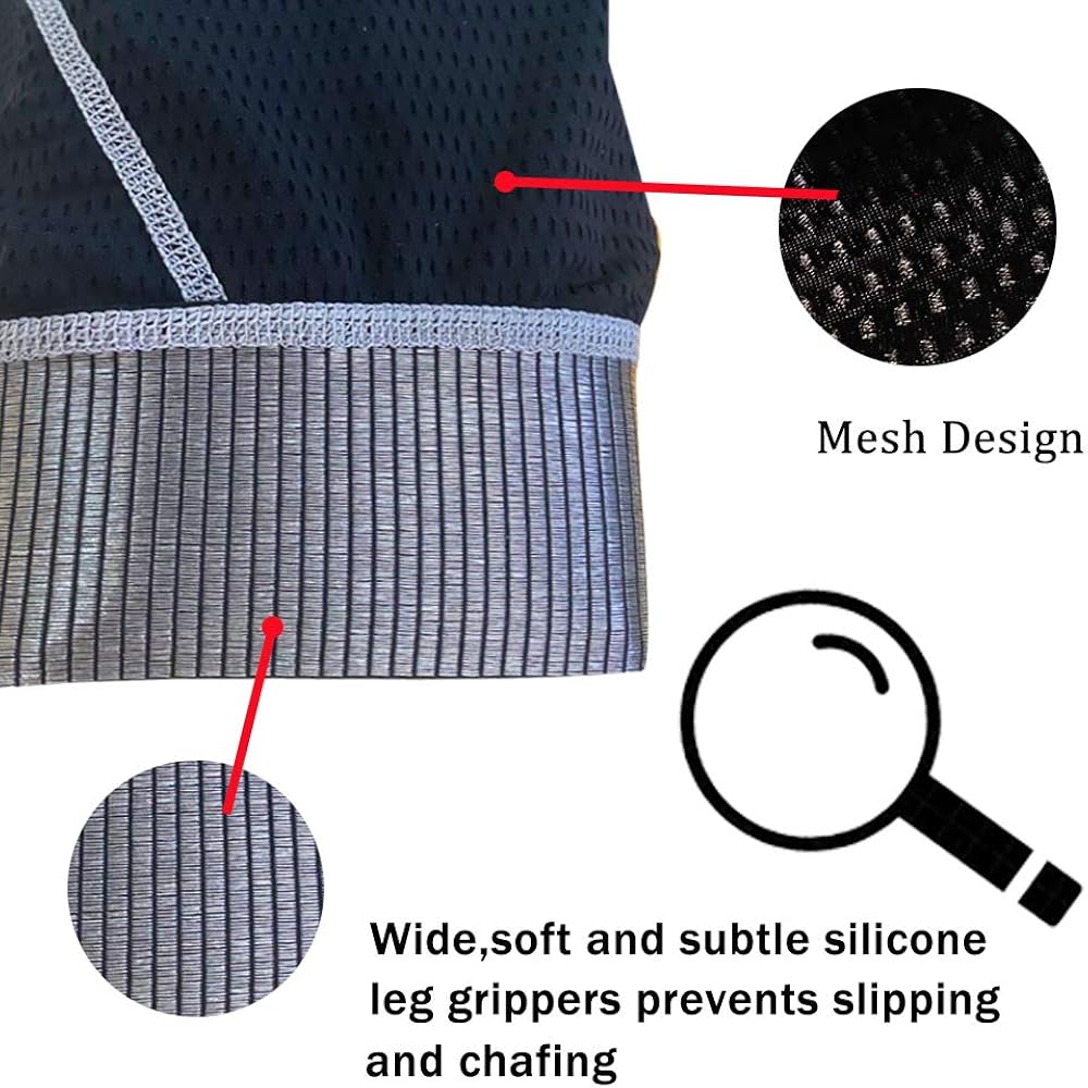 Sports Men's Cycling Shorts 4D Padded Bicycle Riding Pants Bike Biking Clothes Cycle Wear Tights: Clothing