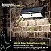 Solar Light, ARILUX 62 LED Solar Motion Sensor light Outdoor Waterproof Wall Light with Three Intelligent Modes for Patio, Garden, Back Door
