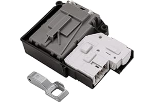 SEMZOHC WM3670HVA WM3670HWA WM3700HWA Washer Door Lock Switch with Door Hook Fit for L.G Front Load and Ken-more Washers WM3080CW WM3770HVA WM3770HVA WM3500CW WM3400CW WM3770HVA WM1388HW