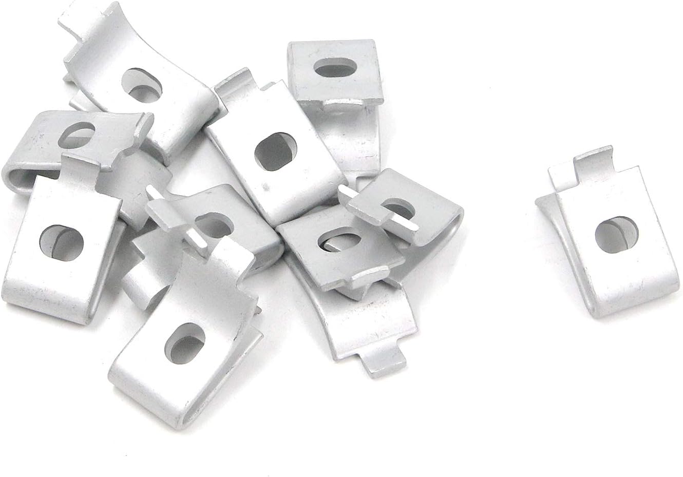 MTMTOOL Aluminum Alloy Shelf Support Clip Hardware Pilaster