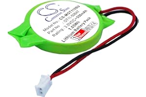 Estry Battery Replacement for GOT 1000 Series Display terminals GT10 Graphic terminals GT11 Graphic terminals FX3U-32BL GT11-50BAT