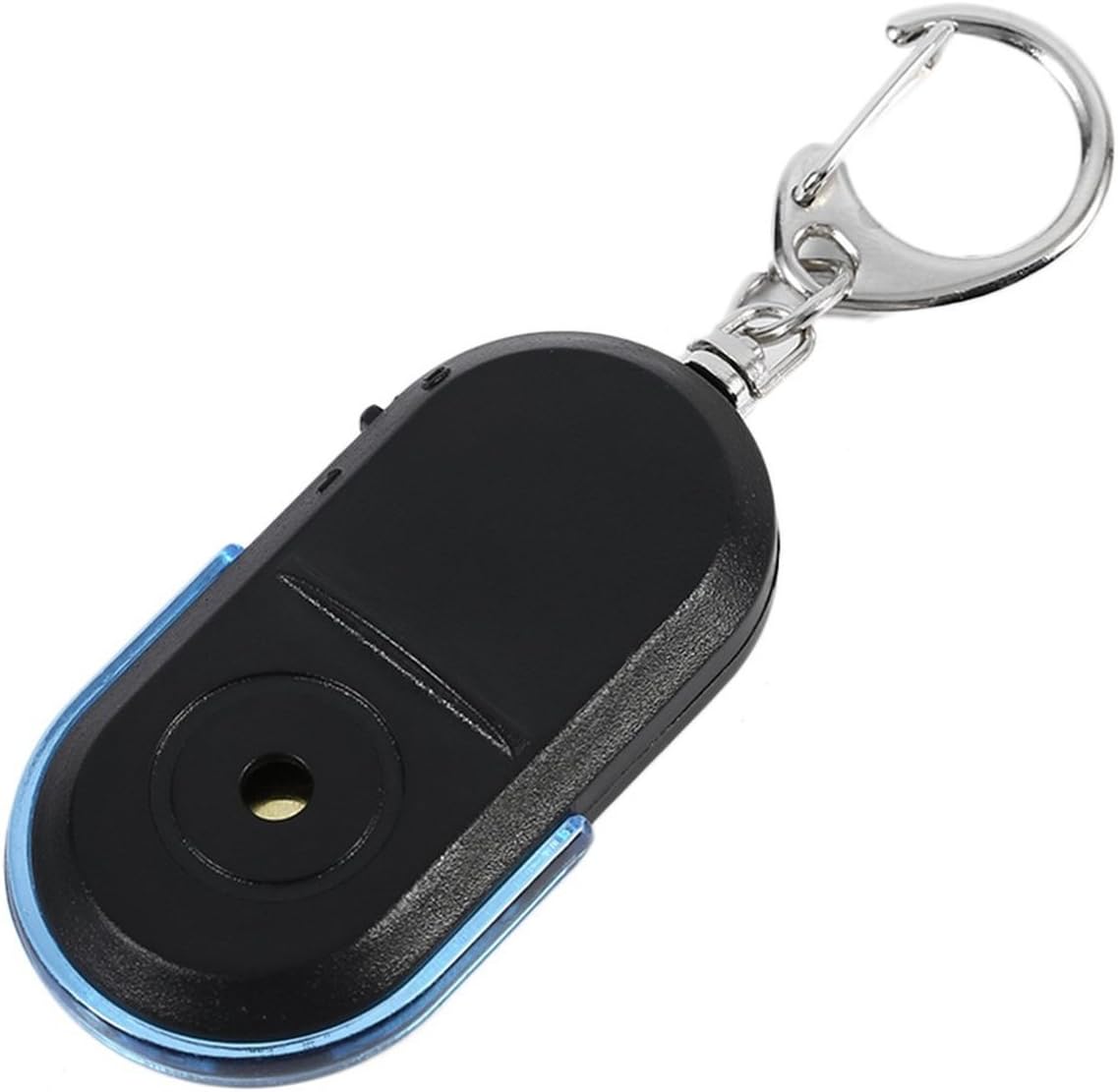 Size Old People Anti-Lost Alarm Key Finder Wireless Whistle Sound LED Light Locator Finder Keychain