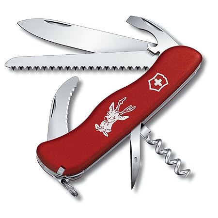 Victorinox Taschenwerkzeug Hunter feststellbar rot 0.8873