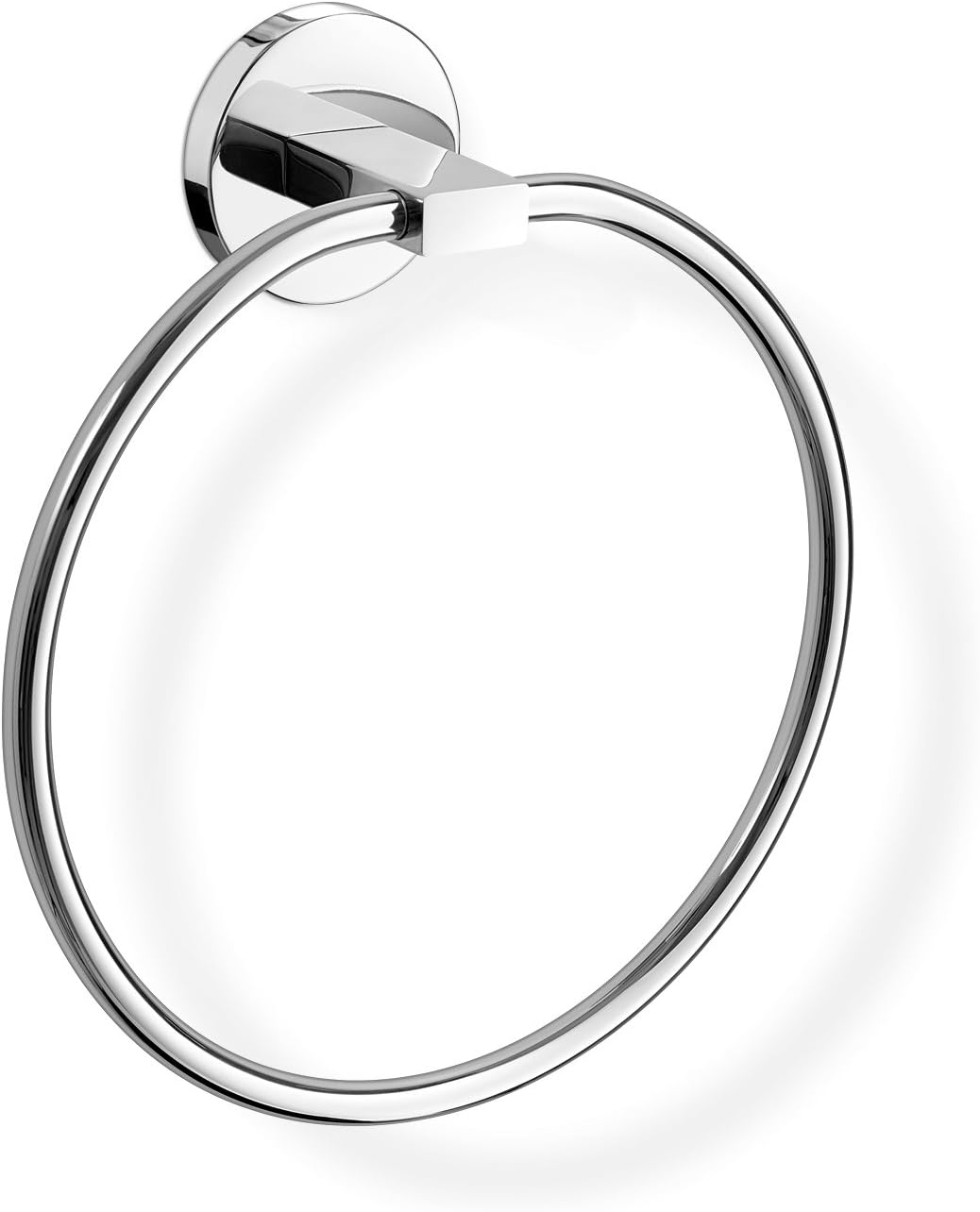 ZACK 40096 Porte-Serviette, Acier, Argent, Plata, 20 x 22 x 6 cm