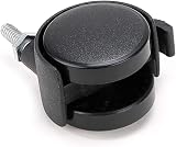 Skelang 8x 40mm Swivel Castor Wheels M8x15mm Screw Thread Nylon Casters Load view 4