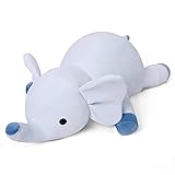 24" 4.2lbs Elephant Weighted Stuffed Animals,Cute
