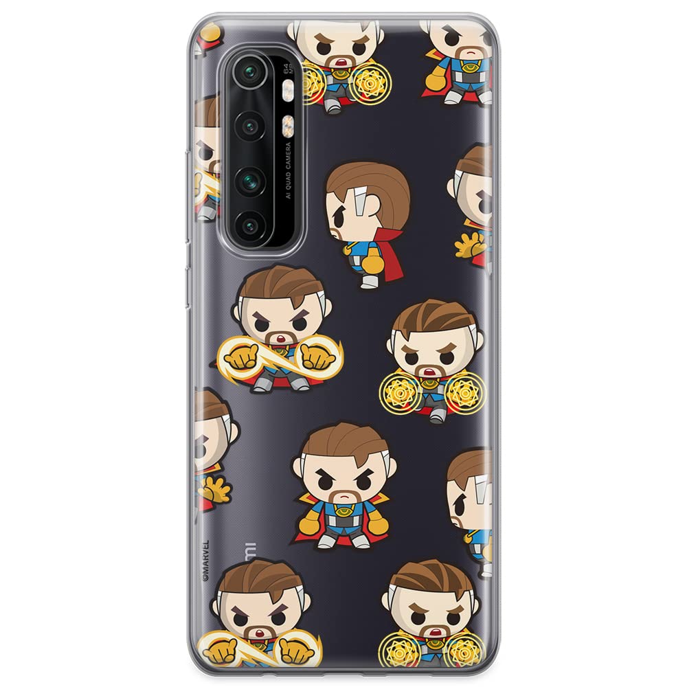 ERT GROUP mobile phone case for Xiaomi MI NOTE 10 Lite original and officially Licensed Marvel pattern Dr Strange 001 optimally adapted to the shape of the mobile phone, partially transparent