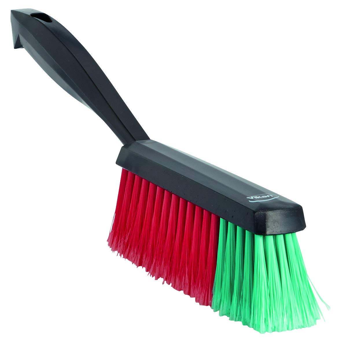 Vikan 450252 Hand Brush with Short Handle, Soft, Black, 330 mm Length, 40 mm Width, 110 mm Height