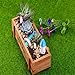 Hosaire Wooden Flower Pots Box Holder Modern Resin Succulent Planter Plant Container Box Plant Containers Nursery Plant Desktop Storage Box Style 2thumb 4