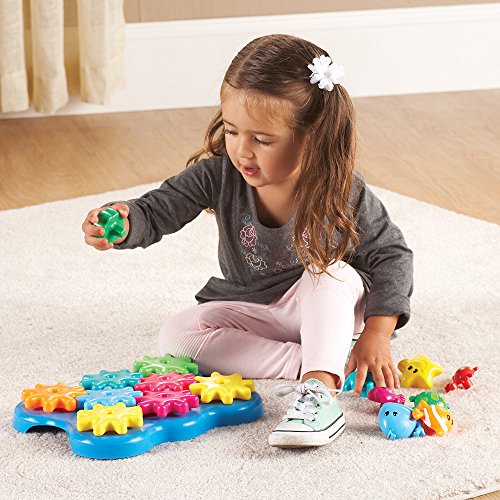LEARNING RESOURCES Essentials Ocean Wonders Build & Spin Playset (17 Piece)