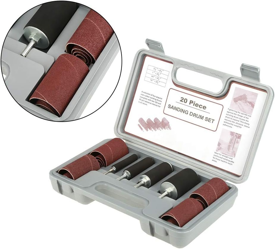 Nikou 20 Piece Drum Sanding Kit - Image 3