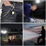 URAQT 1000 Lumen Rechargeable COB Keychain Flashlight Mini LED Torch 4 Modes view 7