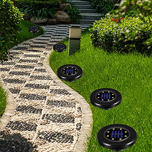 Wilktop Solar Lamp Vloerlamp Zwart Tuin Solar Tuin Solar Lampen Solar Lampen Buiten Waterdicht IP65 Buitenverlichting… - Afbeelding 7