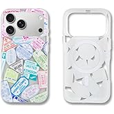 Sonix Case for iPhone 17 Pro | Compatible with MagSafe | 10ft Drop Tested | Passport Stamps