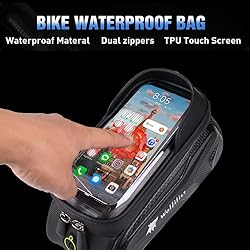WOLFILIST Bike Bag - Waterproof Bike Frame Bag with