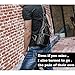 Sisenny Men Genuine Leather Business Casual Black Shoulder Crossbody Bag