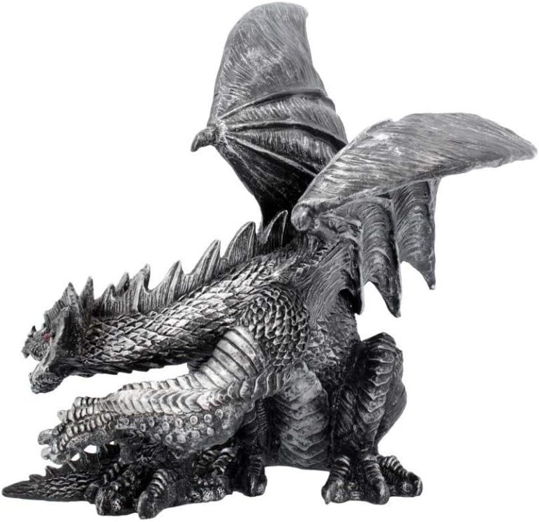 Nemesis Now Obsidian Figurine 25cm Silver, Resin, One Size - Image 4