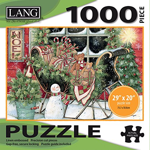 LANG - 1000 Piece Jigsaw Puzzle - "Santa's Sleigh"
