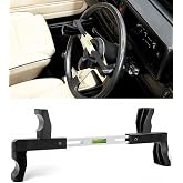 DearChan ATD-3100 Steering Wheel Level Alignment Tool for Cars/Vans/Trucks | For 10.5"-13.4" wheels. Spring-loaded self-centering, bubble level. Rustproof steel/plastic. Pecision alignment. Easy-install