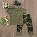 GRNSHTS Baby Kids Family Matching Clothes Set Camouflage Short Sleeve T-Shirt Tops Long Pants Set(70/0-6 Months, Daddy's Girls)