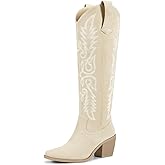 wetkiss Women's Pointed Toe Cowboy Boots