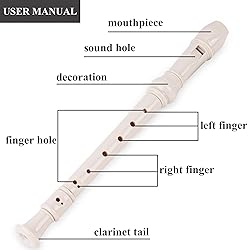 Jasenna Recorder Instrument for Beginner