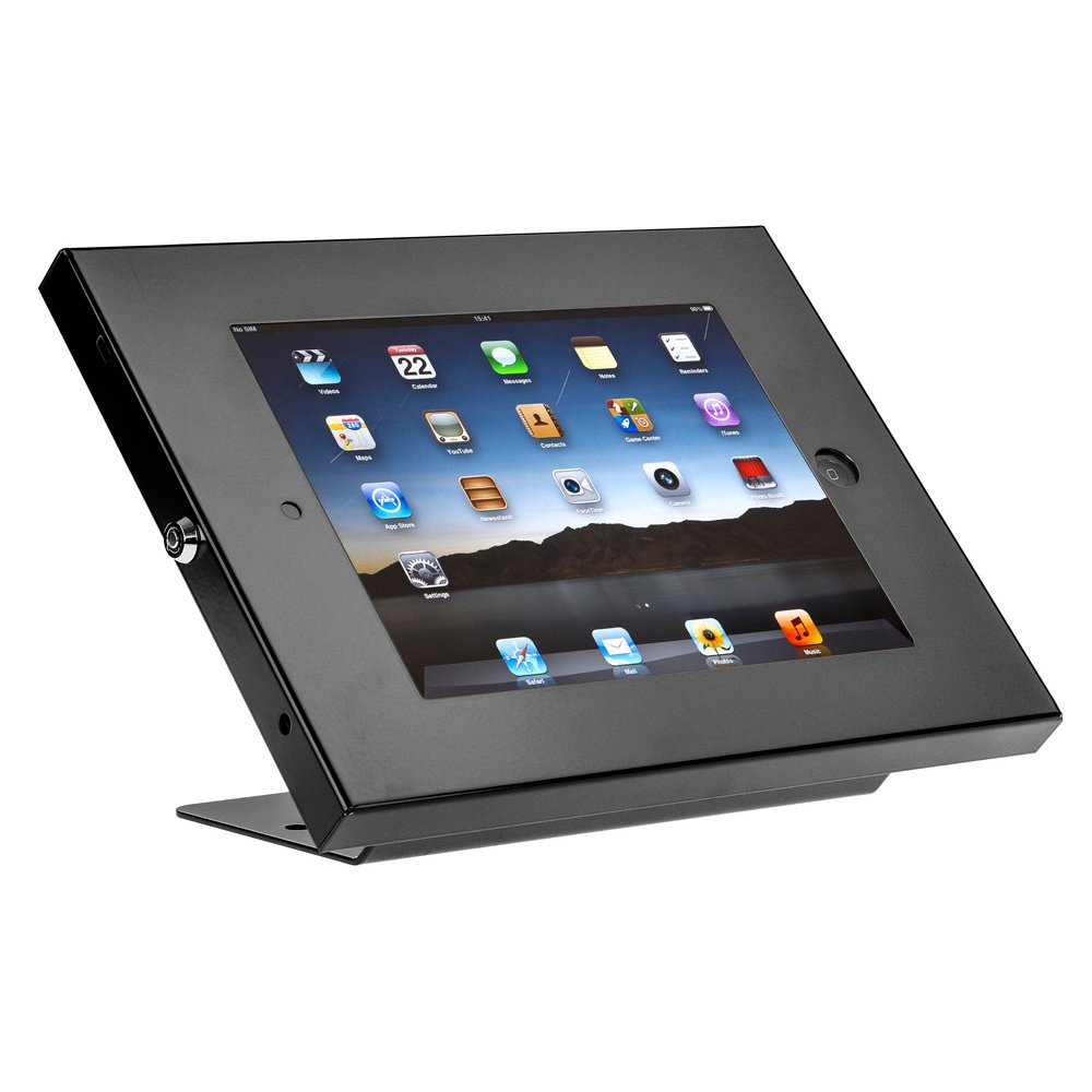 SecurityXtra SecureDock Uno - Low Profile Mount & Enclosure for iPad Pro 12.9'' - Black