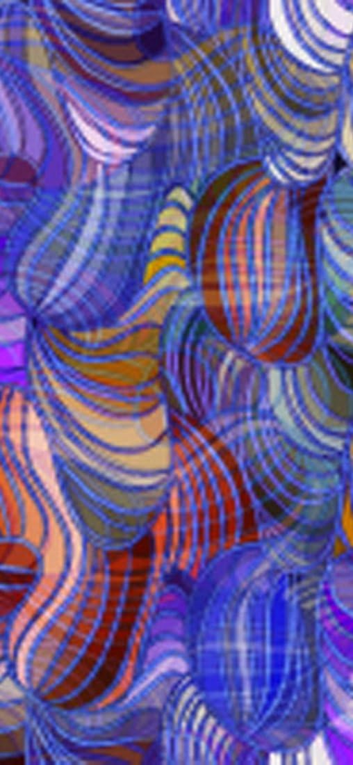 PeelitStickit Abstract Pattern World Wall Mural ID-006, vinyl, Multi-colour
